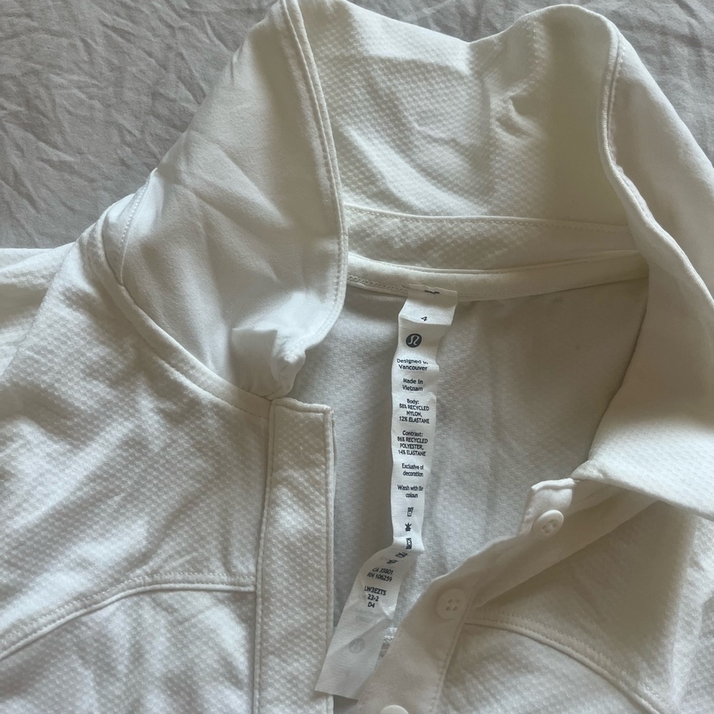 lululemon athletica White Tank Top